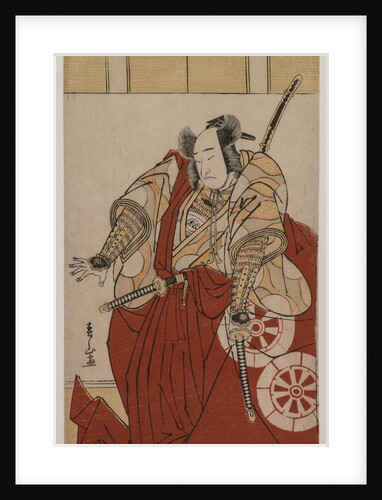 Onoe Matsusuke as Usui Sadamitsu, 1781 by Katsukawa Shunzan