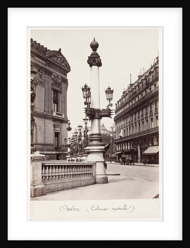 Opéra, c. 1875 by Charles Marville