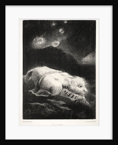 Origins: When Life Was Awakening in the Depths of Obscure Matter, 1883 by Odilon Redon