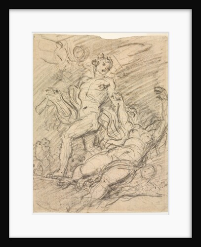 Orpheus and Eurydice, c. 1761 by Jean-Honoré Fragonard