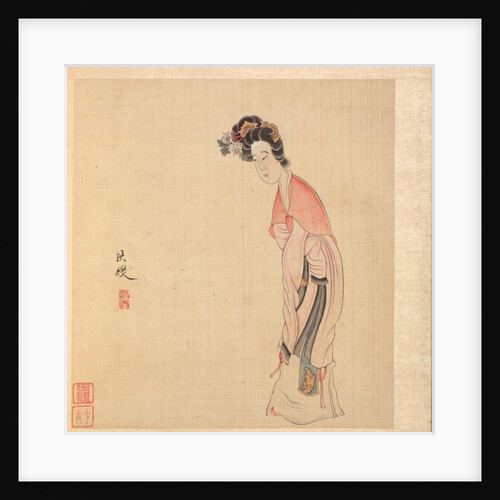 Paintings after Ancient Masters: A Lady, 1598-1652 by Chen Hongshou