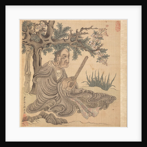 Paintings after Ancient Masters: A Lohan [after Kuan-hsiu], 1598-1652 by Chen Hongshou