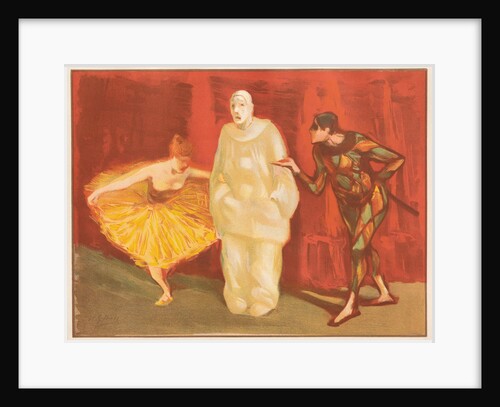 Pantomime, 1899 by Henri Gabriel Ibels