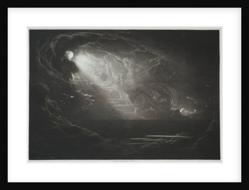 Paradise Lost: The Creation of Light, 1824 by John Martin