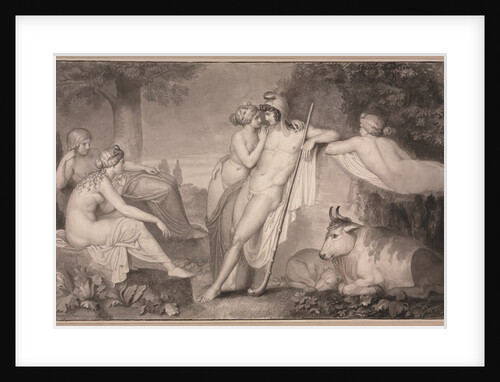 Paris and Oenone, 1791 by John Flaxman