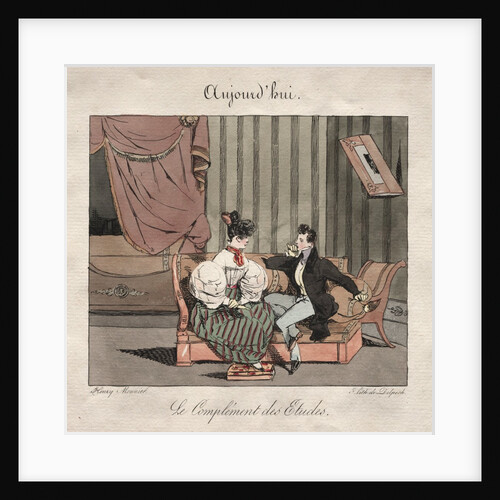 Parisian Occasions: The Complement of the Students by Henry Bonaventure Monnier