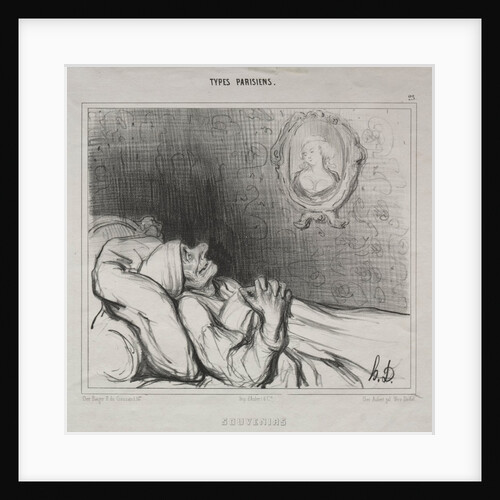 Parisian Types: Memories, 10 May 1840 by Honoré Daumier; Aubert