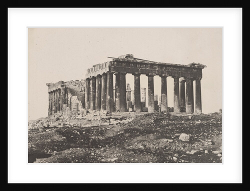 Parthenon, 1852 by Eugène Piot