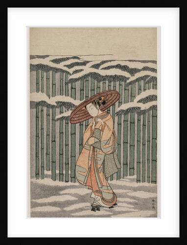 Passing the Bamboo Grove, 1868-1912 by Suzuki Harunobu