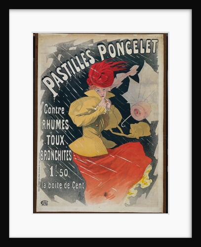 Pastilles Poncelet, 1896 by Jules Chéret