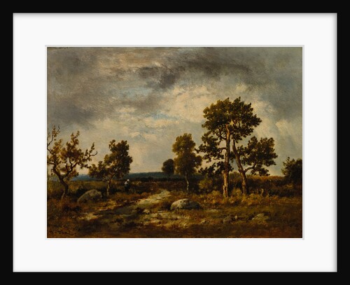 Path Near the Pond of Vipers, Fontainebleau Forest, c. 1860s by Narcisse Diaz de la Peña
