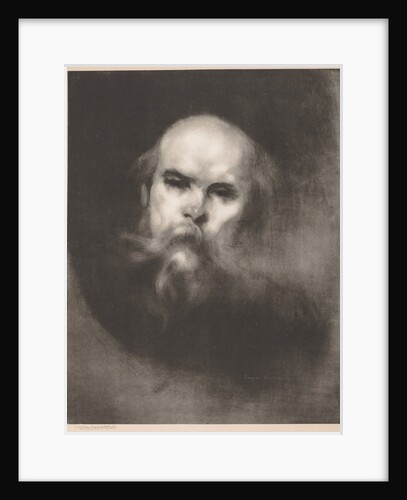 Paul Verlaine, 1896 by Eugène Carrière; Lemercier