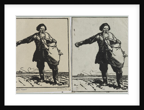 Paysan russe, 1914 by Auguste Louis Lepère