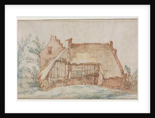 Peasant's Cottage; Bridge and Gate, c. 1600 by Abraham Bloemaert