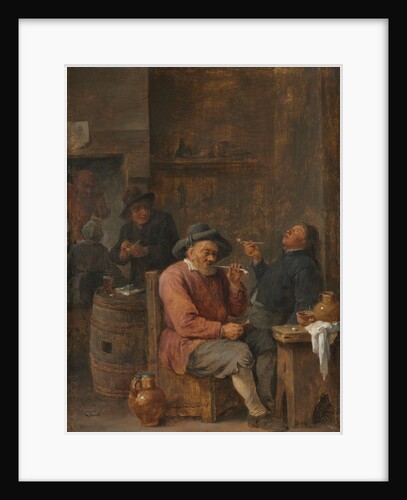Peasants Smoking in an Inn, c. 1640 by David Teniers