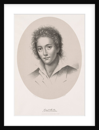 Percy Bysche Shelley, 1867 by Edwin Beyerhaus