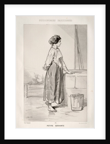 Petite Servante by Paul Gavarni