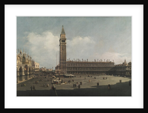 Piazza San Marco, Venice, c. 1740 by Bernardo Bellotto (attributed to)