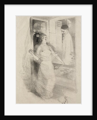 Pierrot by Adolphe Léon Willett