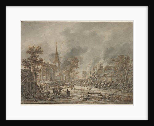 Pillaging Soldiers, 1794 by Dirk Langendijk