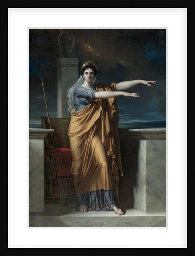 Polyhymnia, Muse of Eloquence, 1800 by Charles Meynier