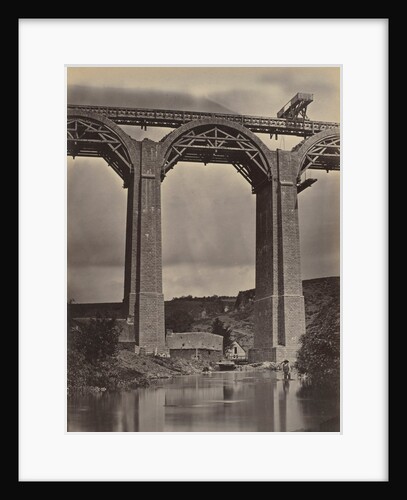 Pont-de-Buis, on the Doufine, France, c. 1865 by Jules DuClos