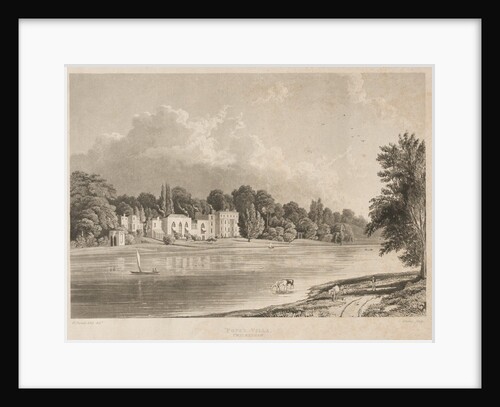 Pope's Villa, Twickenham, 1828 by Charles Bentley