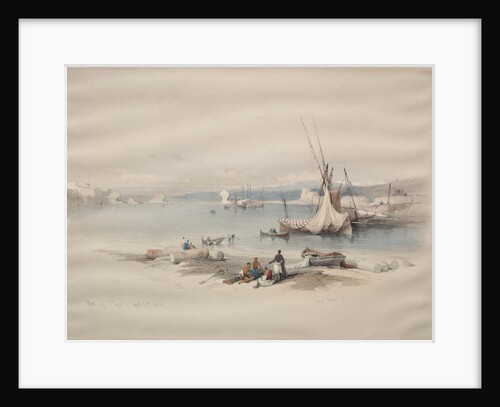 Port of Tyre, 1839 by David Roberts