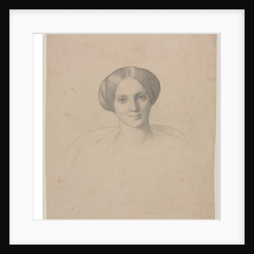 Portrait Head of a Woman, 1800s by Jean-Léon Gérôme