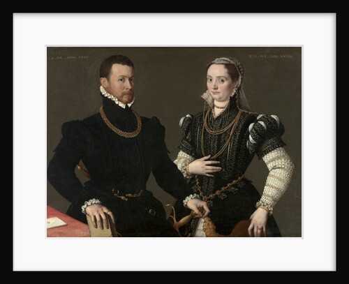 Portrait of a Couple, c. 1580-1588 by Unknown