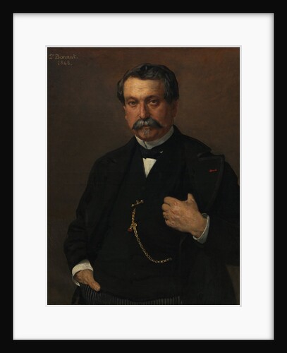 Portrait of a Man, 1868 by Léon Bonnat
