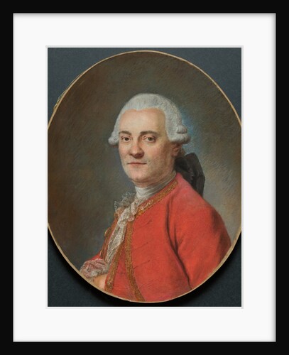 Portrait of a Man by Maurice Quentin de La Tour