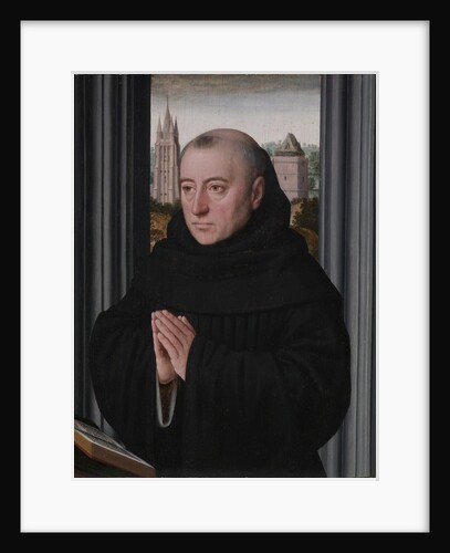 Portrait of a Monk, early 1500s by Gerard David (circle of)