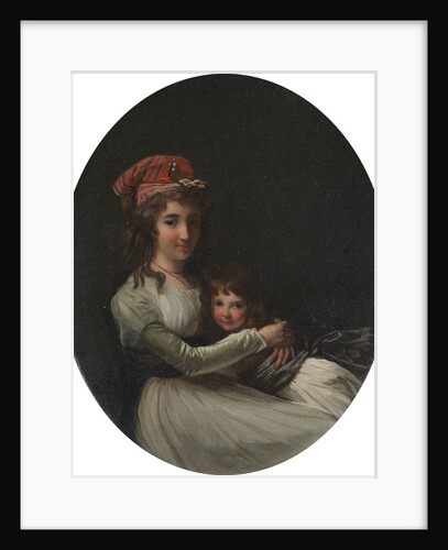 Portrait of a Mother and Daughter, c. 1794-95 by Henri-Pierre Danloux (attributed to)