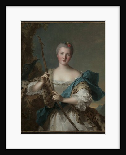 Portrait of a Woman as Diana, 1752 by Jean-Marc Nattier