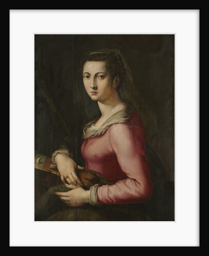 Portrait of a Woman as Saint Catherine, c. 1560 by Pier Francesco Foschi