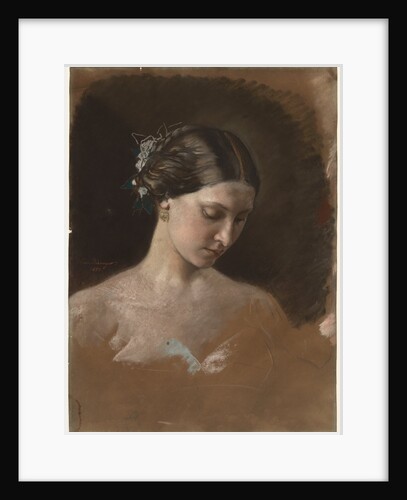 Portrait of a Woman, c. 1889-1899 by Jean-Baptiste-Antoine-Emile Béranger