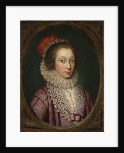 Portrait of a Woman, possibly Elizabeth Boothby, 1619 by Cornelis Jonson