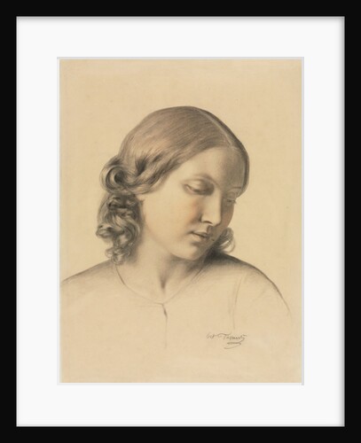 Portrait of a Young Woman, c. 1854-1858 by Octave Tassaert