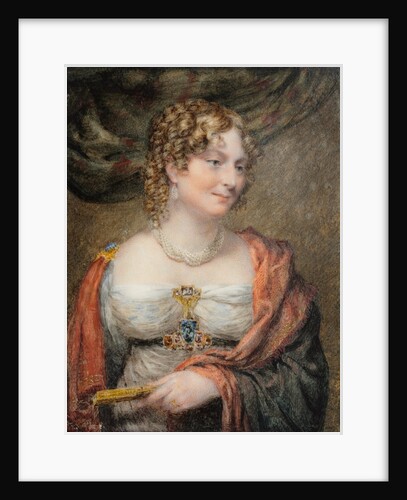Portrait of Anne Law, 1st Lady Ellenborough, c. 1821 by John Linnell