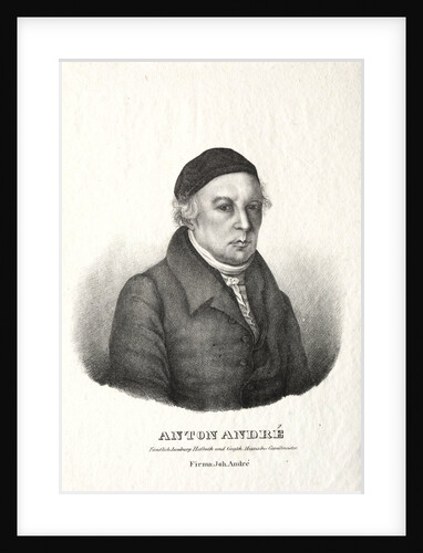 Portrait of Anton André by Johann André