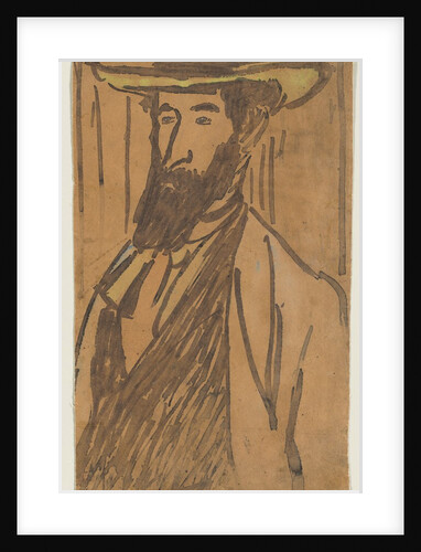 Portrait of Aristride Maillol, c. 1890 by József Rippl-Ronai