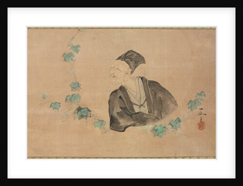 Portrait of Basho, 1700s by Ichijun
