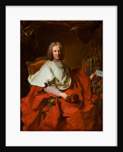 Portrait of Cardinal Guillaume Dubois, 1723 by Hyacinthe Rigaud