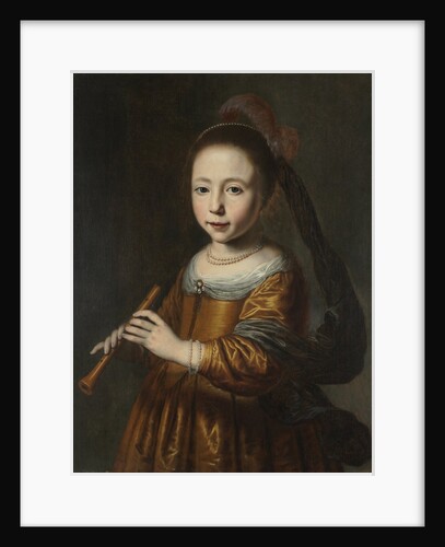 Portrait of Elizabeth Spiegel, 1639 by Dirck Dircksz. Santvoort