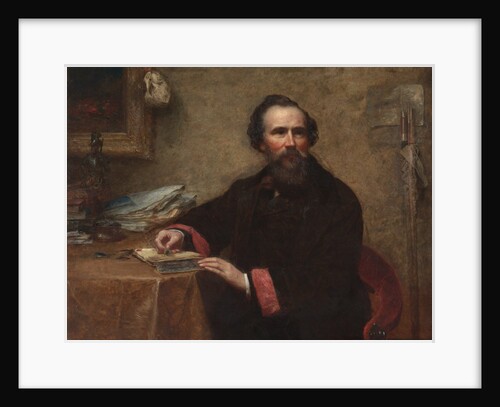 Portrait of Genio C. Scott, 1859 by Eastman Johnson
