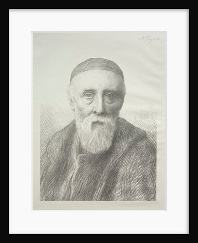 Portrait of George Frederic Watts by Alphonse Legros