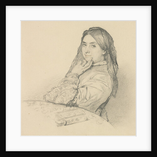 Portrait of his Mother, 1851 by Henri Lehmann