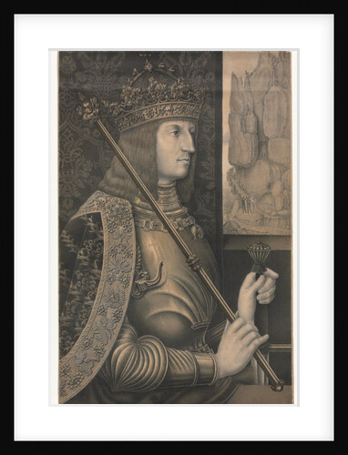 Portrait of Kaiser Maximilian I with Crown and Scepter, 1825 by Florentin Lauter