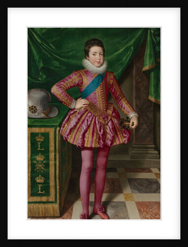 Portrait of King Louis XIII of France, 1611 by Frans Pourbus